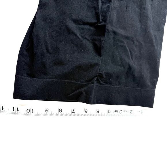 Obsessed Black Ripped Ruched Lace-Up Side Leggings – Gothic Y2K Style – One Size - Picture 4 of 4